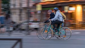 Evening ride