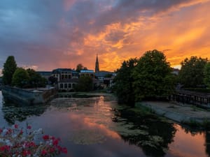 Metz. Sunset