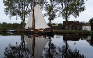 Drying sails