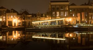Spaarne by night