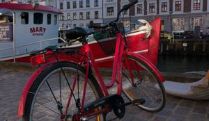 Red bike