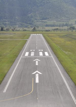 Displaced threshold