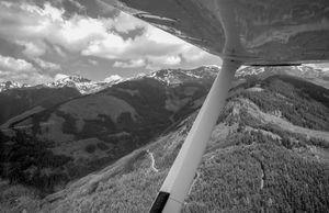 Alps to the starboard