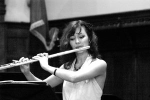 Girl with a flute