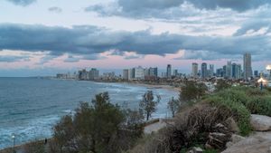 Tel Aviv skyline