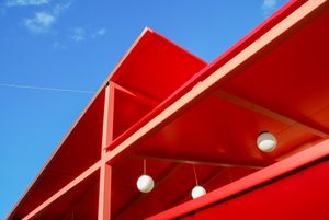 Red and blue