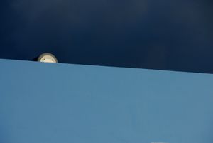 Two shades of blue
